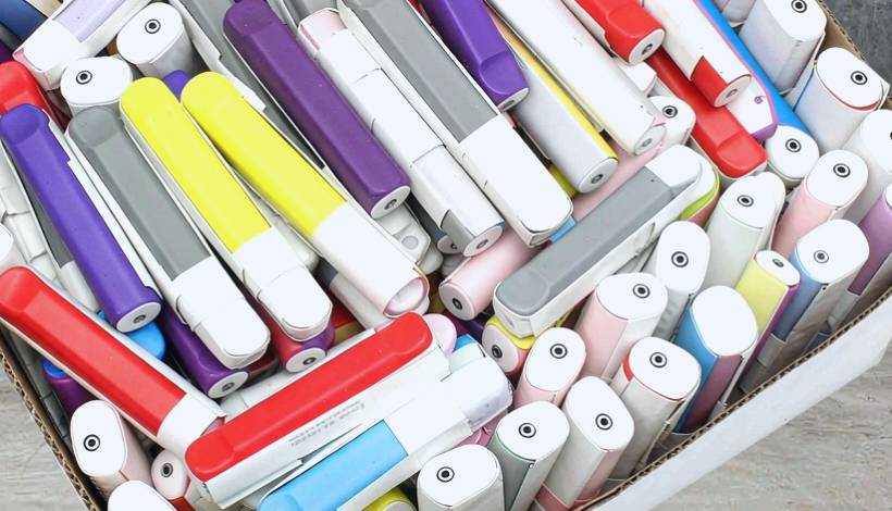 Low Cost Entry Vape for Small Retailers packaging detail