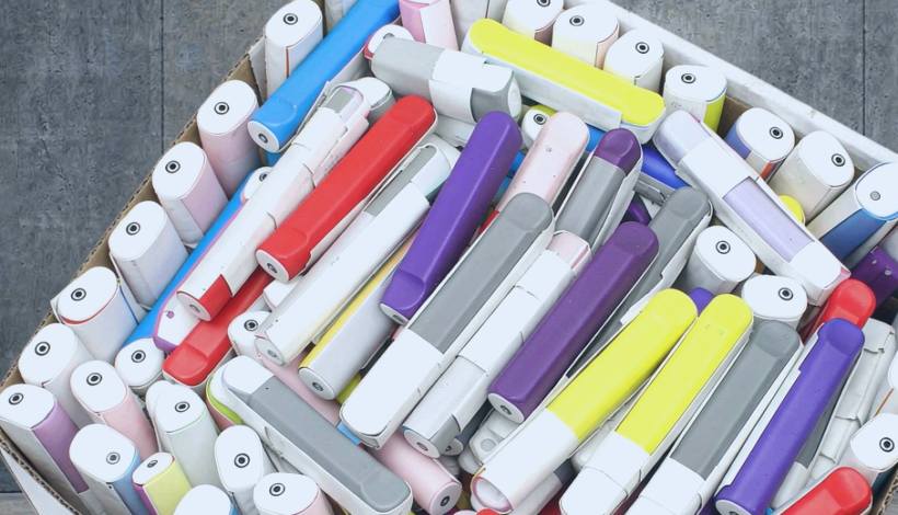 Low Cost Entry Vape for Small Retailers packaging detail